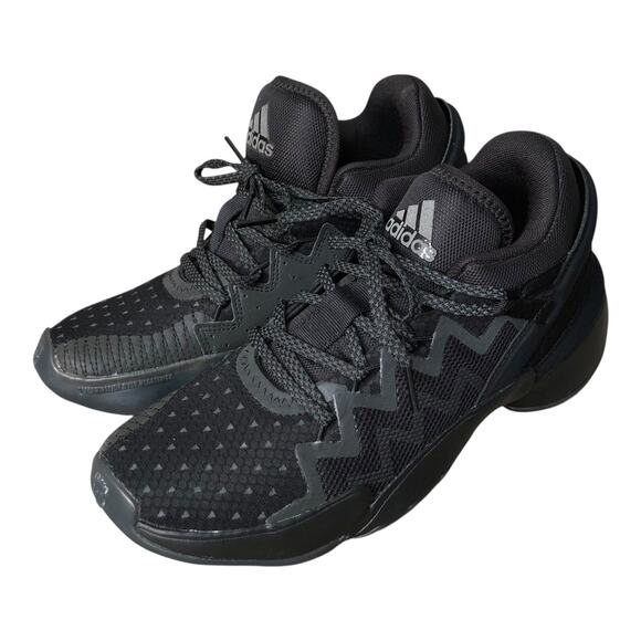Adidas D.O.N Issue 2 Triple Black GX0041 Mens 5.5 Basketball Sneakers Shoes main image 10